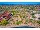 Expansive desert lot with mature vegetation, ideal for building a custom home at 3648 N Sky Point Cir, Mesa, AZ 85207
