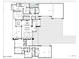 Detailed floor plan showcasing the home's layout with kitchen, bedrooms, and garage at 3648 N Sky Point Cir, Mesa, AZ 85207