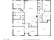 Detailed floor plan featuring primary bedroom, Gathering room, kitchen, living room, and garage layouts at 4207 W Soft Wind Dr, Glendale, AZ 85310