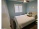Light and airy bedroom featuring neutral tones and an abundance of natural light at 711 W El Alba Way, Chandler, AZ 85225