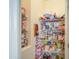 Walk-in pantry with wire shelving offering ample storage space for food and kitchen supplies at 7242 S 48Th Gln, Laveen, AZ 85339