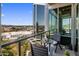 Balcony with seating offering stunning city views and a relaxing outdoor space at 1 E Lexington Ave # 1209, Phoenix, AZ 85012