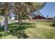 Community park with green grass and mature shade trees providing a scenic and peaceful recreational space at 10244 N 65Th Ln, Glendale, AZ 85302