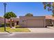 Charming single-story home featuring a two-car garage and well-maintained landscaping at 129 Leisure World --, Mesa, AZ 85206