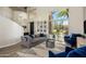 Comfortable living room with lots of light, modern furniture, and decorative accents at 14545 N 99Th St, Scottsdale, AZ 85260