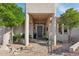 Inviting home entrance with manicured landscaping and a stylish front door at 15045 E Sundown Dr, Fountain Hills, AZ 85268