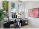 Office with a large window and desk, offering a bright and functional workspace at 15045 E Sundown Dr, Fountain Hills, AZ 85268