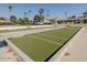 Bocce Ball court ready for play; community has outdoor recreation facilities and entertainment at 1591 S Sycamore Pl, Chandler, AZ 85286