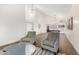 Bright and airy living room featuring hardwood floors, vaulted ceiling, and stylish decor at 1591 S Sycamore Pl, Chandler, AZ 85286