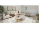Cozy living room with stylish decor, comfortable seating, and bright lighting at 19033 W Rose Ln, Waddell, AZ 85355