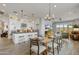 Open-concept design showcasing a spacious kitchen and dining area, perfect for entertaining and everyday living at 19420 W San Juan Ave, Litchfield Park, AZ 85340