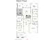 Detailed floor plan showcasing layout with gourmet kitchen, great room, bedrooms, baths, study and garage at 24035 N 171St Dr, Surprise, AZ 85387