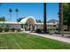 Community center entrance featuring native landscaping and community gathering spaces at 4336 E Piccadilly Rd, Phoenix, AZ 85018