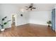 Hardwood floors and ceiling fan at 5510 W Arrowhead Lakes Dr, Glendale, AZ 85308