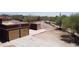 Backyard featuring a concrete patio, gravel landscape, and fence at 5716 E Desert Vista Trl, Cave Creek, AZ 85331