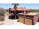 Two-story home showcasing a Spanish tile roof, stucco exterior, and front yard landscaping at 5716 E Desert Vista Trl, Cave Creek, AZ 85331