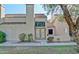 Charming home featuring a private entrance, warm stucco facade, and well-maintained landscaping at 602 N May -- # 17, Mesa, AZ 85201