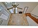 Open living space with fireplace, staircase and large windows letting in plenty of natural light at 602 N May -- # 17, Mesa, AZ 85201
