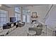 Inviting living room with a fireplace, plush seating, and ample natural light at 602 N May -- # 23, Mesa, AZ 85201