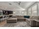 Open floor plan showcases a living room and kitchen, perfect for entertaining and everyday living at 6931 W Spur Dr, Peoria, AZ 85383