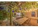 Inviting outdoor patio with a large dining table and string lights, perfect for gatherings at 8748 W Maui Ln, Peoria, AZ 85381