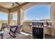 Relaxing patio area with outdoor seating and a grill, perfect for entertaining or enjoying a quiet evening at 10136 E Southern Ave # 3091, Mesa, AZ 85209