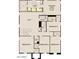 Second floor floorplan featuring a loft, laundry room, and four bedrooms including the owner's suite at 11444 E Utopia Ave, Mesa, AZ 85212