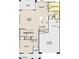 First floor floorplan featuring an open layout including a kitchen, great room, dining, office, and two-car garage at 11444 E Utopia Ave, Mesa, AZ 85212