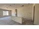 Unfinished living area shows an open floor plan, drywall, and recessed lighting at 11444 E Utopia Ave, Mesa, AZ 85212