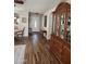 Welcoming entryway with hardwood floors and decorative furniture pieces at 1333 E Cecil Ct, Casa Grande, AZ 85122