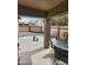 Cozy covered patio with outdoor seating area at 1333 E Cecil Ct, Casa Grande, AZ 85122