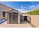 Backyard shed is great for outdoor storage at 13523 W Remuda Dr, Peoria, AZ 85383