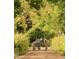 Picturesque walking trail lined with lush greenery, where a cyclist walks two dogs at 1492 S Pike Ln, Gilbert, AZ 85296