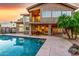 Stunning backyard with a pool and desert landscaping, perfect for outdoor living and entertaining at 15237 S 19Th Way, Phoenix, AZ 85048