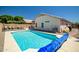 Refreshing backyard pool with a deck, perfect for relaxation and entertaining guests at 15558 N Ulrich Way, Surprise, AZ 85374