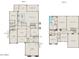 Detailed floor plan showcasing the layout of both levels of the house at 16711 W Questa Dr, Surprise, AZ 85387