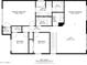Detailed second floorplan showcasing the layout and dimensions of the home at 17235 W Statler St, Surprise, AZ 85388