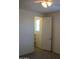This bedroom features a ceiling fan and a closet with shelving at 17427 W Hadley St, Goodyear, AZ 85338