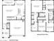 Layout of first and second floor featuring a great room, dining room, kitchen, and four bedrooms at 1785 W Solstice Ave, Apache Junction, AZ 85120