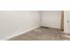 Unfinished storage space with a doorway, ready for organization at 18663 W Vogel Ave, Goodyear, AZ 85338