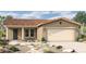 Charming single-story home featuring desert landscaping, a tile roof and neutral paint scheme at 19321 W Luke Ave, Litchfield Park, AZ 85340