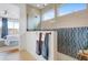 Modern bathroom with a glass-enclosed shower and sleek fixtures, offering a spa-like experience at 19426 W San Juan Ave, Litchfield Park, AZ 85340