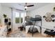 Brightly lit bedroom with bunkbeds and contemporary décor at 20100 N 78Th Pl # 1048, Scottsdale, AZ 85255