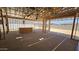 Covered patio framing offers an outdoor living space and view at 32101 N Lone Rancher Way, San Tan Valley, AZ 85140