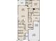 Spacious open-concept floor plan showcasing a large great room, kitchen, and four bedrooms at 32637 N Newby Dr, San Tan Valley, AZ 85143