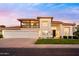 Beautiful home with a balcony, three-car garage, and a well-kept front yard at 3665 S Jojoba Way, Chandler, AZ 85248