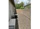 Low maintenance backyard with gravel and block fence at 3677 E Park Ave, Gilbert, AZ 85234