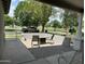 Inviting front porch at 3677 E Park Ave, Gilbert, AZ 85234