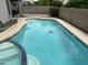 Well maintained pool with mosaic tile and cool blue water at 3677 E Park Ave, Gilbert, AZ 85234
