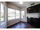 Bright breakfast nook with large windows offering views of the backyard at 4306 E Raven Rd, Phoenix, AZ 85044